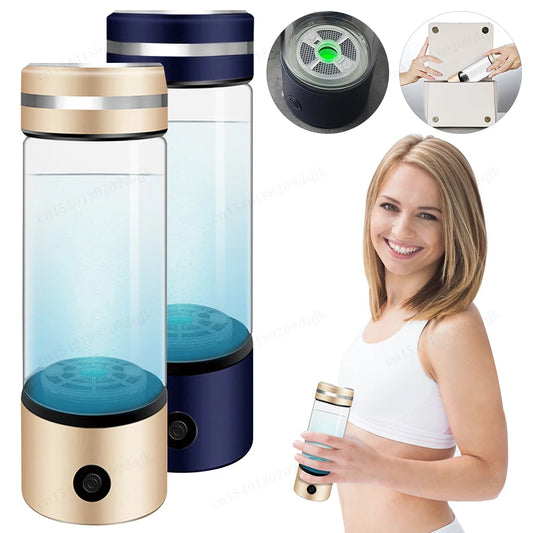 330ml Portable Hydrogen Water Generator Cup – Ionizer & Filter for Hydrogen-Rich Antioxidant Water