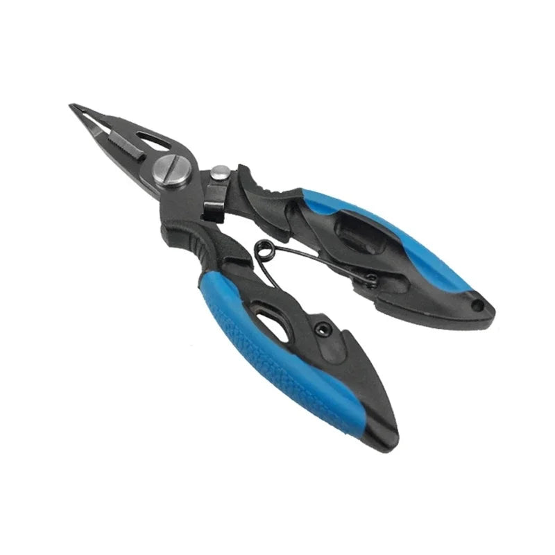 Stainless Steel Fishing Pliers – Multi-Function Line Cutter, Braid Scissors, and Hook Remover, Durable Outdoor Fishing Tool Accessories