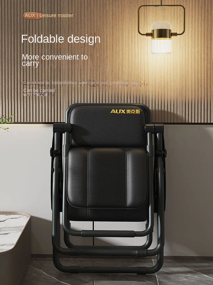 Folding Massage Recliner Chair – Heated Vibration Lounge for Home, Office & Lunch Break Relaxation