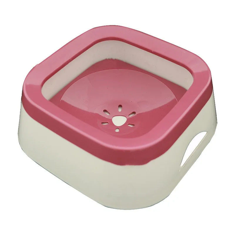 Anti-Splash Dog Water Bowl – 1L Large-Capacity Pet Waterer for Dogs, Cats & Puppies, Spill-Resistant Design