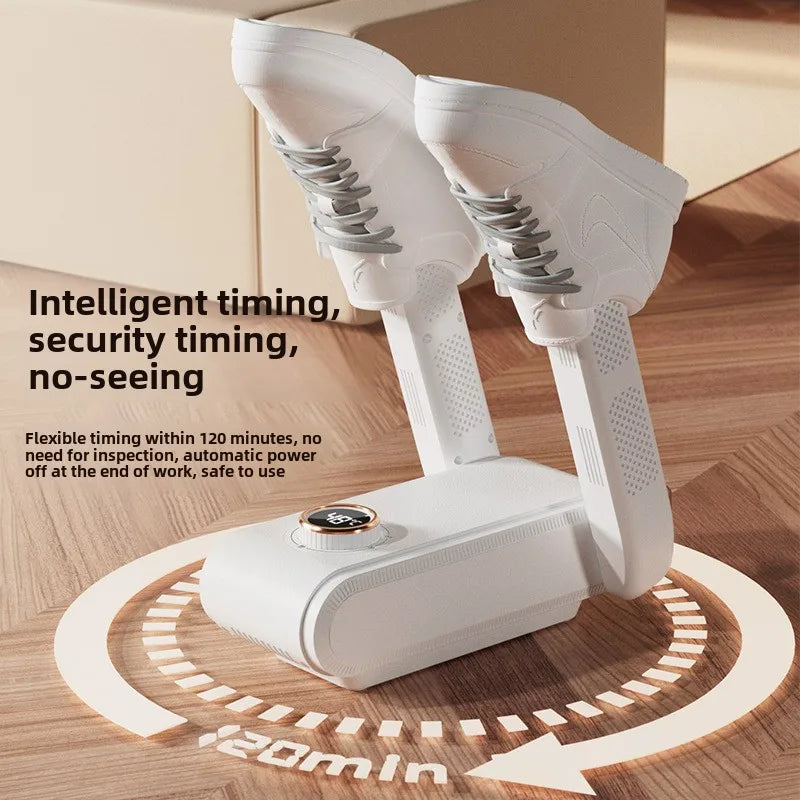 👟 Foldable Shoe & Boot Dryer with Hot Air Circulation
Deodorizing | Constant Temperature | Portable & Timed Drying