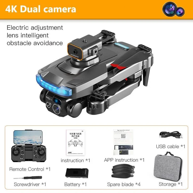 Capture Stunning Aerial Footage: P15 Drone with 8K Camera & Obstacle Avoidance