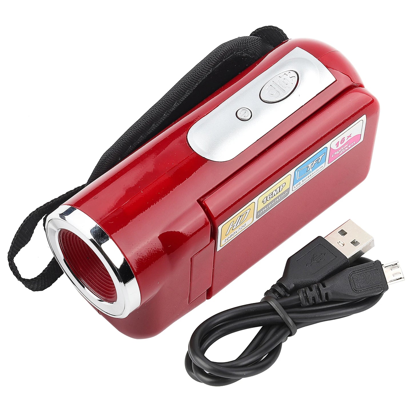 Kids' HD Video Camera with LCD Screen – Fun & Easy Camcorder for Young Creators
