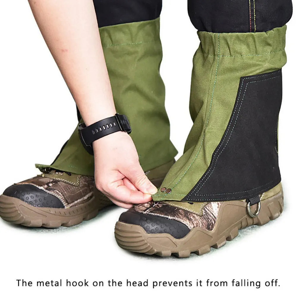 Waterproof Snow Gaiters – Hiking Boot Covers for Camping, Climbing, Trekking & Outdoor Hunting Protection