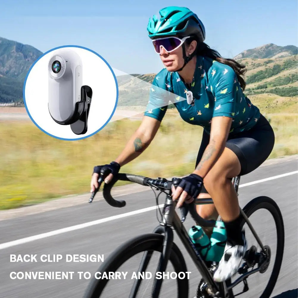 Pet Collar Camera: No WiFi Needed, 170° Wide-Angle Lens, Mini Action Camera for Outdoor Adventures & Real-Time Video Tracking