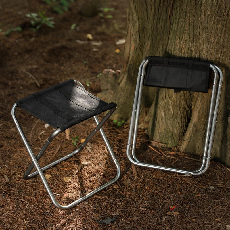 Portable Folding Camping Chair – Lightweight Aluminum Alloy Seat for Fishing, Hiking & Outdoor Use
