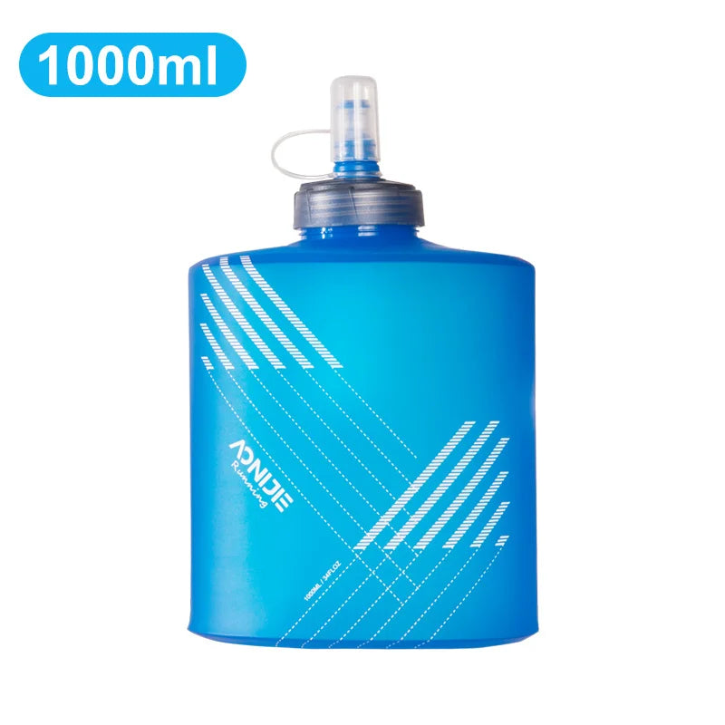 AONIJIE SD09/SD10 Soft Flask – 250ml & 500ml Folding Collapsible TPU Water Bottle, Perfect for Running, Hydration Packs, Waist Bags, & Vests