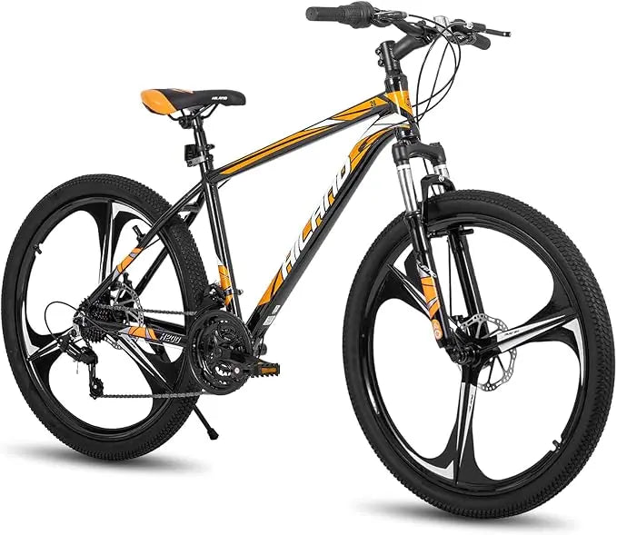 HILAND 26-Inch Mountain Bike – 21-Speed Aluminum Frame with Disc Brakes & Multi-Spoke Wheel Options