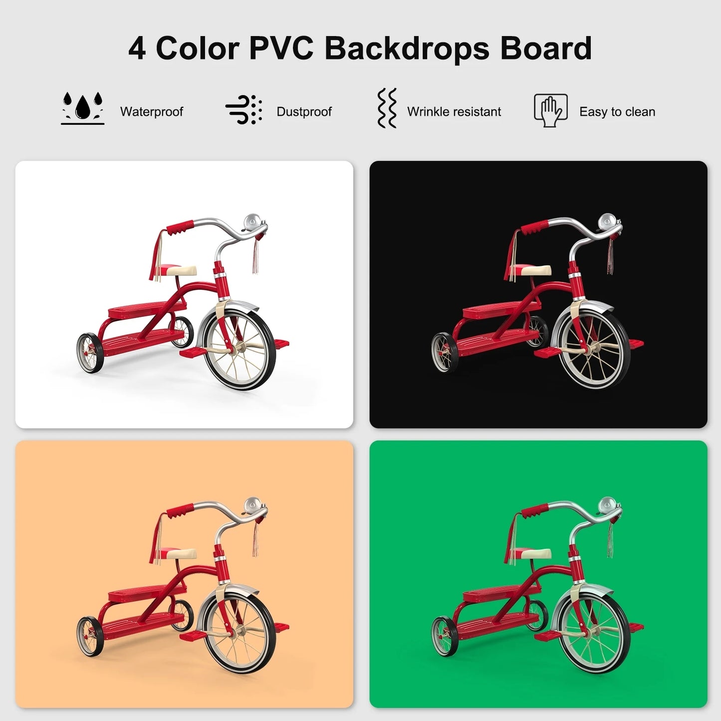 Foldable 40cm Photo Studio Light Box with 72W LED & 4 Backdrops – Pro-Quality Shots Anywhere