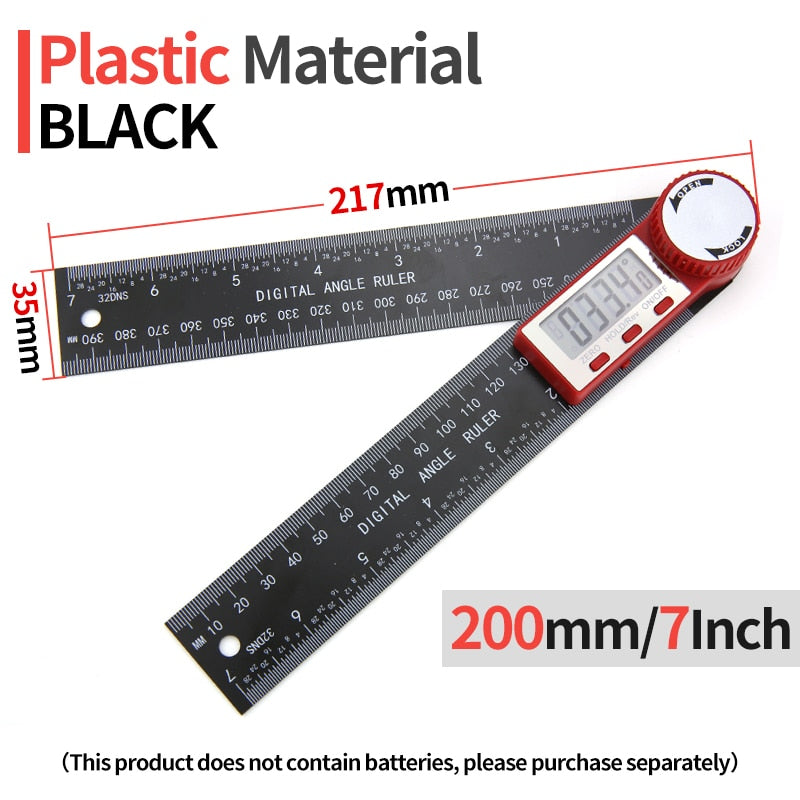 Digital Angle Finder Goniometer: Electronic Protractor for Precise Multi-Angle Measurement