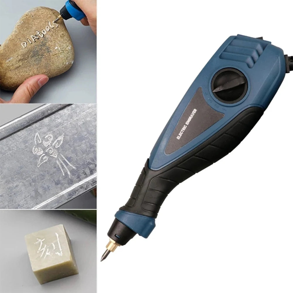 25W Electric Engraving Pen – Precision Etching Tool for Wood, Metal, Glass, Plastic & More