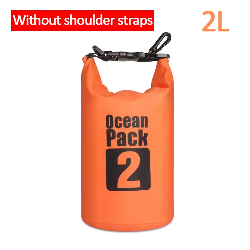 Waterproof Swimming Dry Bags: 500D Dry Sack Options in 2/5/10/15/20/30L for Boating, Fishing, Rafting