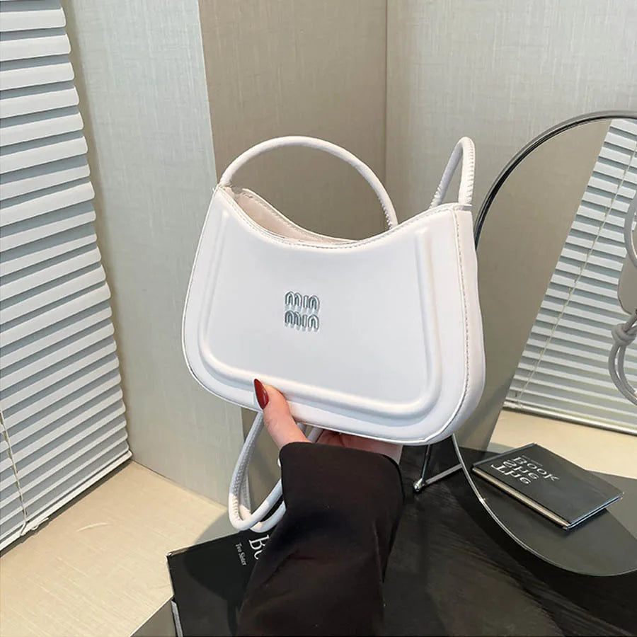 2025 Korean-Style Women's Crescent Bag – High-End Autumn Handbag, Multifunctional Crossbody & Shoulder Bag