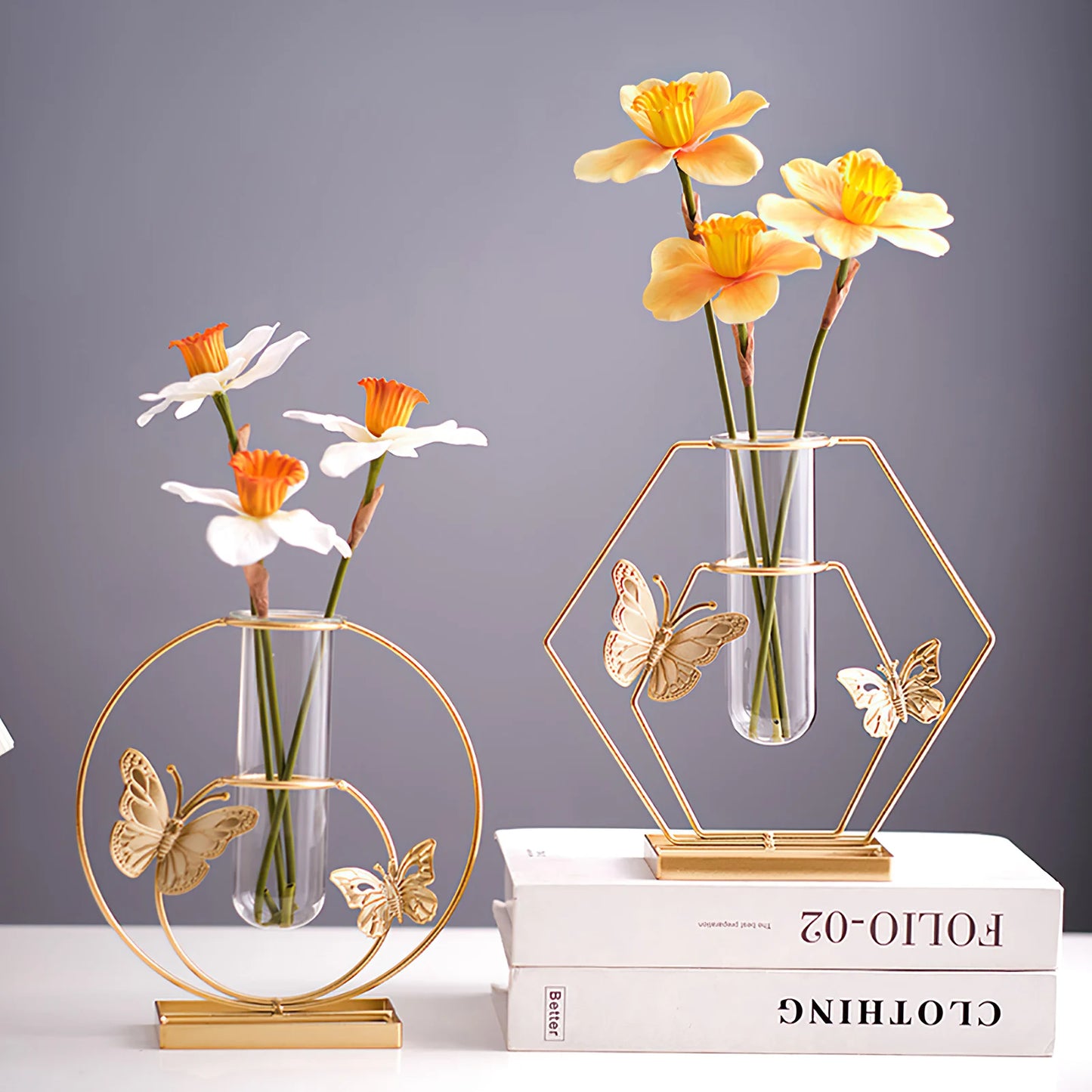 Nordic Hydroponic Vase – Minimalist Table Decor for Weddings, Centerpieces & Modern Home Styling