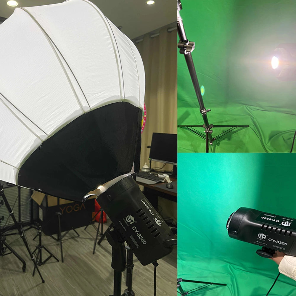 Capture Perfect Shots: 100W Daylight-Balanced LED Video Light for Photography & YouTube Live