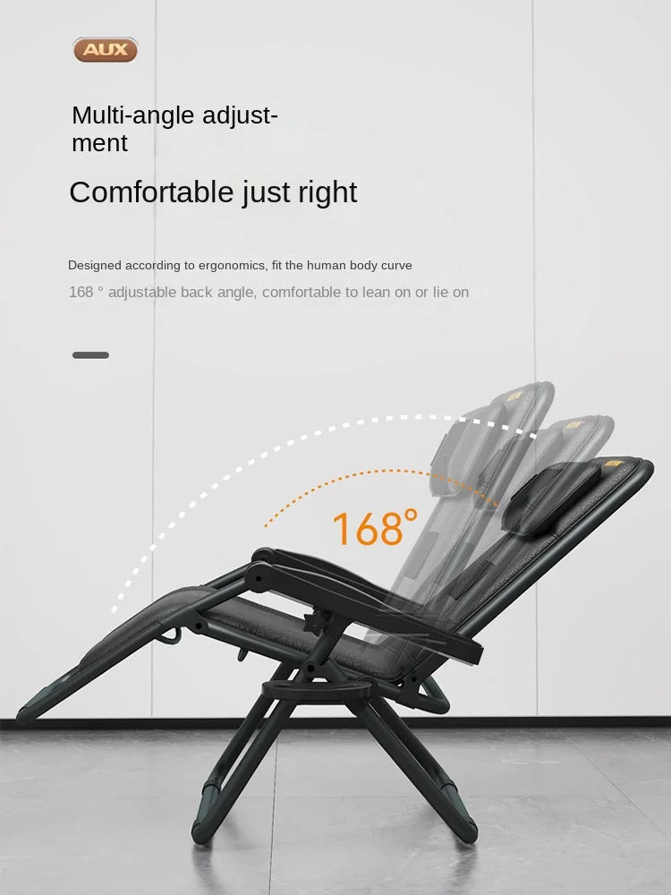Folding Massage Recliner Chair – Heated Vibration Lounge for Home, Office & Lunch Break Relaxation