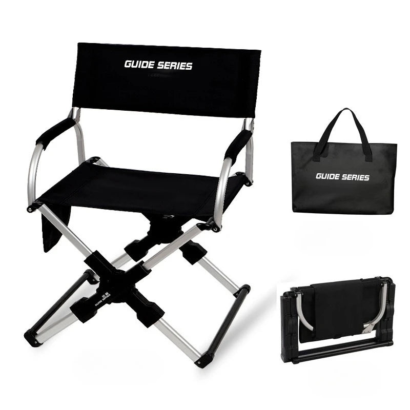Portable Folding Camping Chair – Heavy-Duty Aluminum Alloy Frame for Fishing, Hiking & Outdoor Use