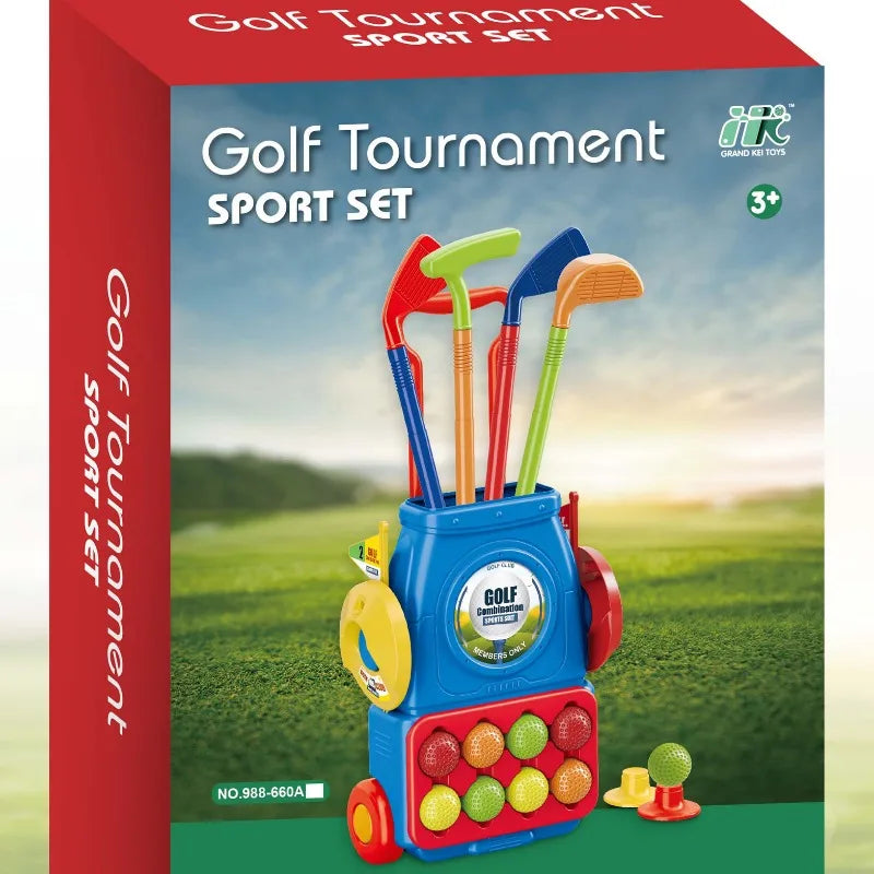 Kids Golf Club Set | Toddler Golf Ball Playset for Cognitive Development – Perfect Outdoor & Indoor Gift for Boys & Girls