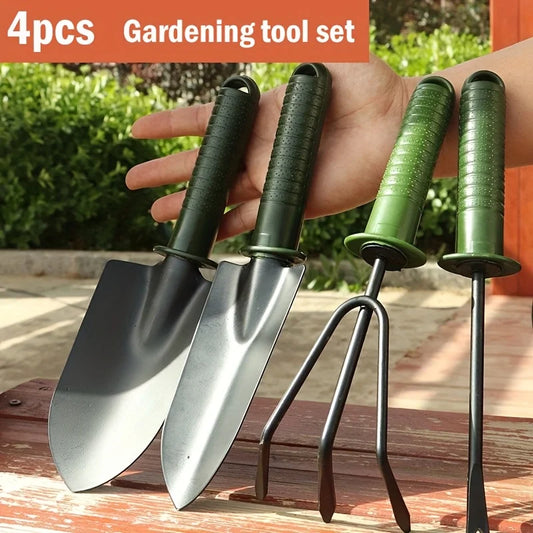 🌿 4PCS Garden Care Tool Set – Essential Gardening Kit for Planting & Potted Plants