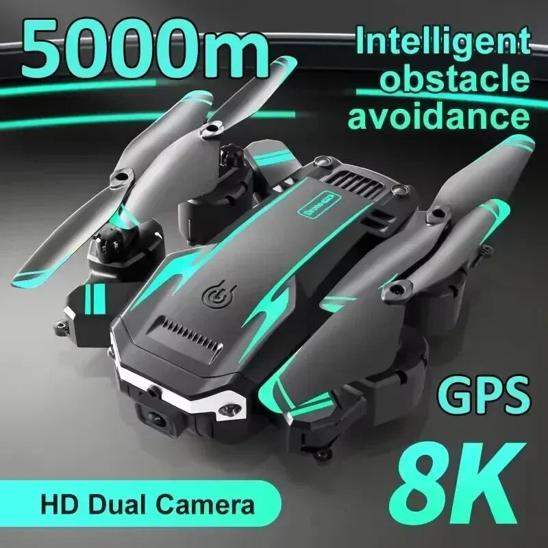 5G GPS Drone with 8K Dual Camera – Pro Aerial Photography Quadcopter with Obstacle Avoidance