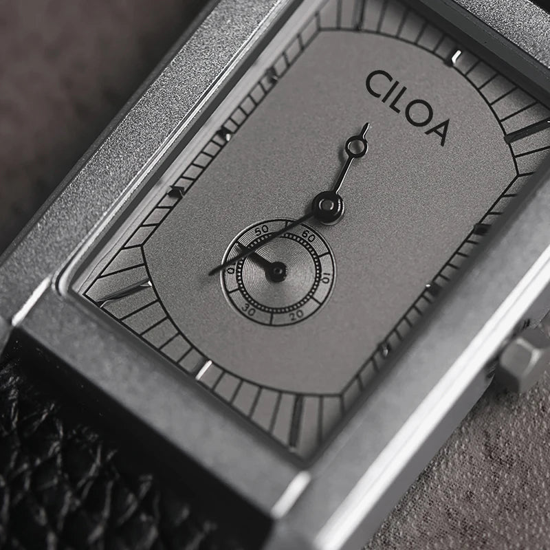 Men’s Luxury Square Watch – Vintage-Inspired Quartz & Mechanical Wristwatch, Elegant Gift for Him