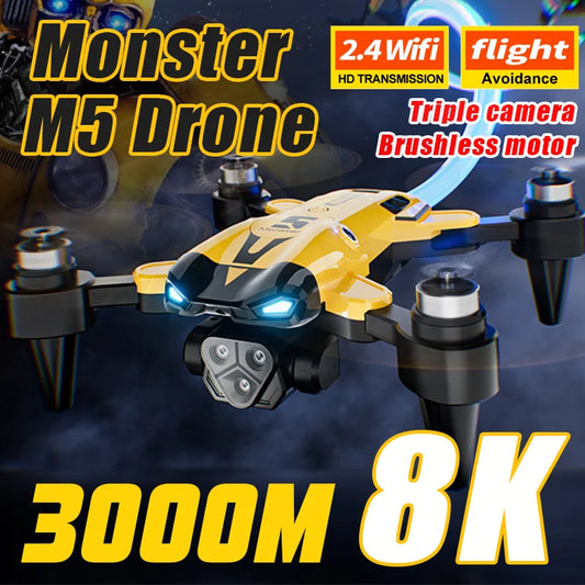 Next-Level Aerial Mastery: Ultra HD Drone with 8K Camera & Precision Control