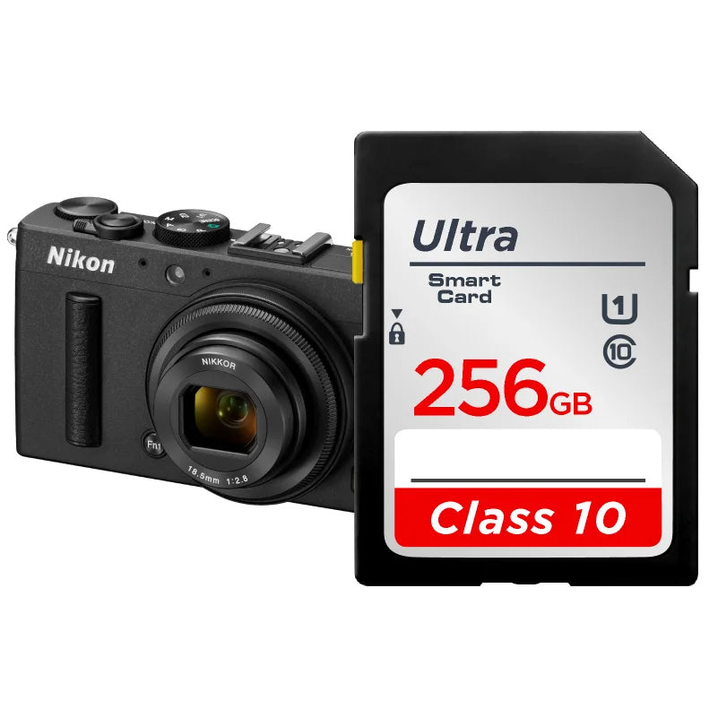 💾 High-Speed SD Memory Card – 16GB / 32GB / 64GB / 128GB / 256GB – V10 Rated for Cameras & Devices