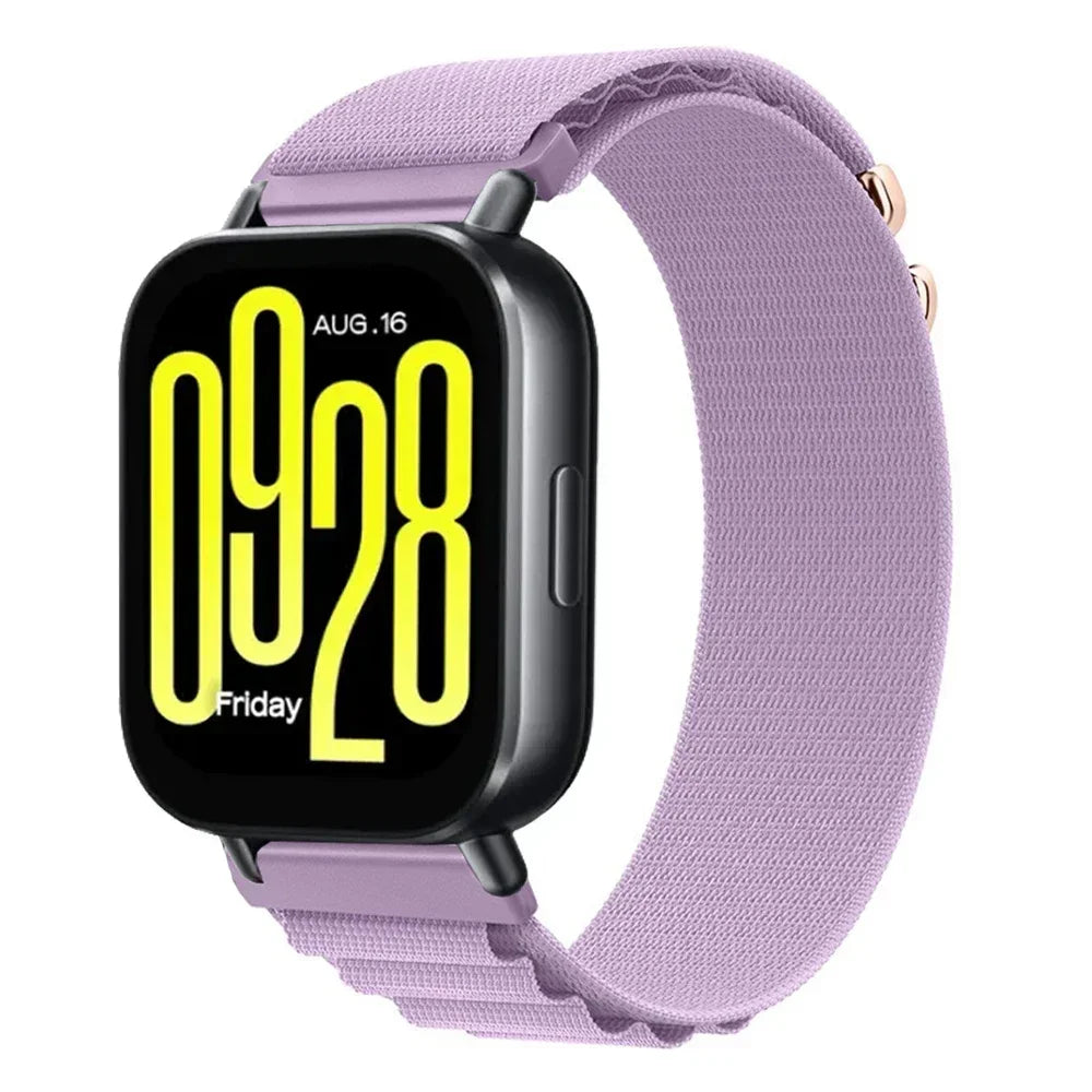 22mm Sports Alpine Loop Strap for Redmi Watch 5 Lite/Active – Nylon Comfortable Replacement Band Bracelet