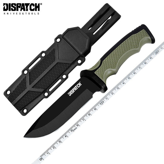 Survival, Hunting, and Camping Essential: Fixed Blade Knife with Non-Slip Handle